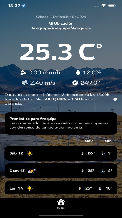 SENAMHI PERU screenshot-3