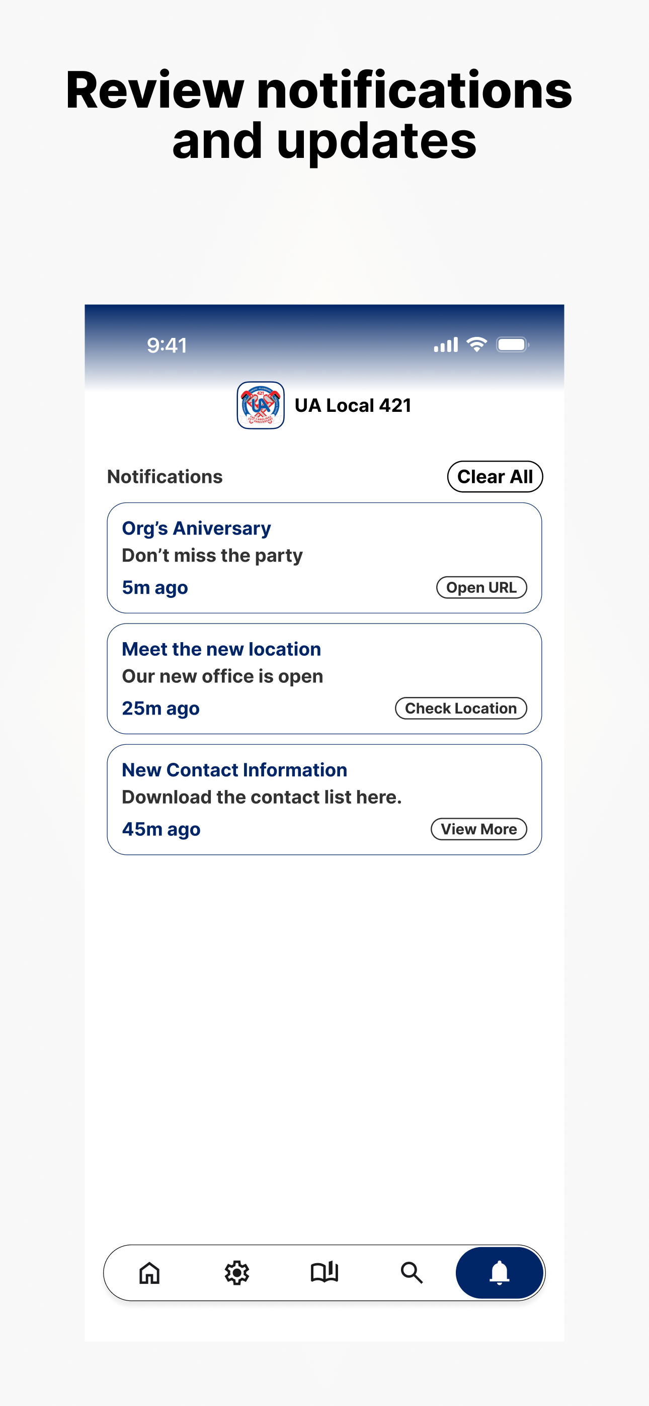 UA Local 421