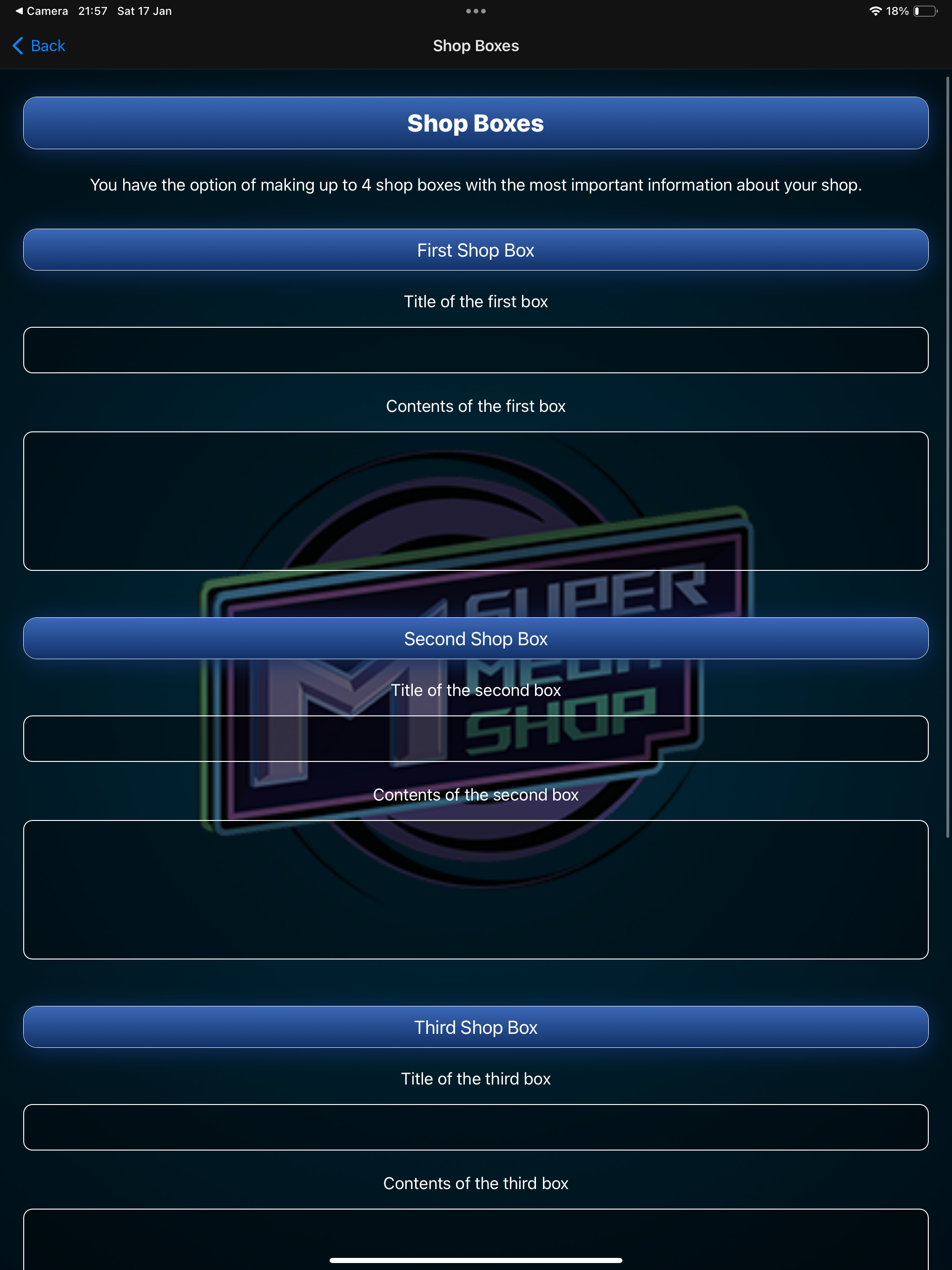 Super Mega Shop
