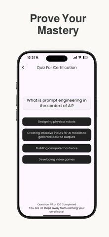 Learn AI - Easy and Fast iPhone screenshot