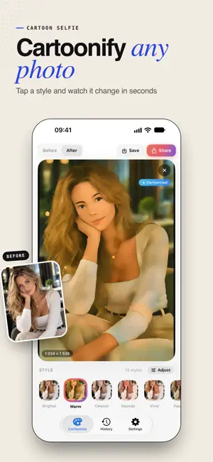 Photo Cartoonizer AI Art Maker screenshot 4
