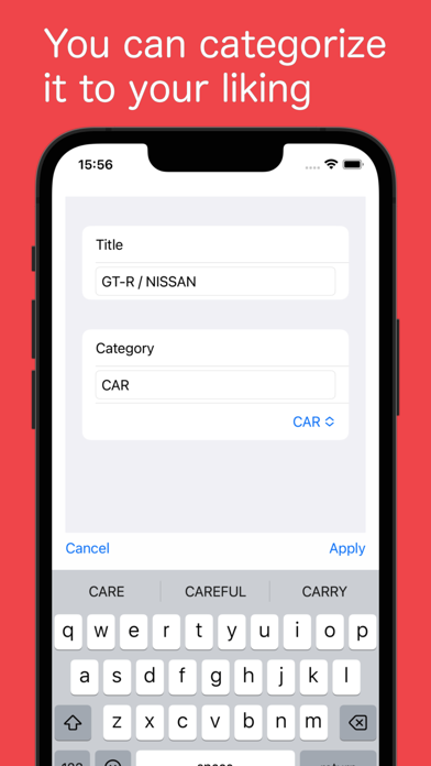 Instructions - Keep Manuals Screenshot