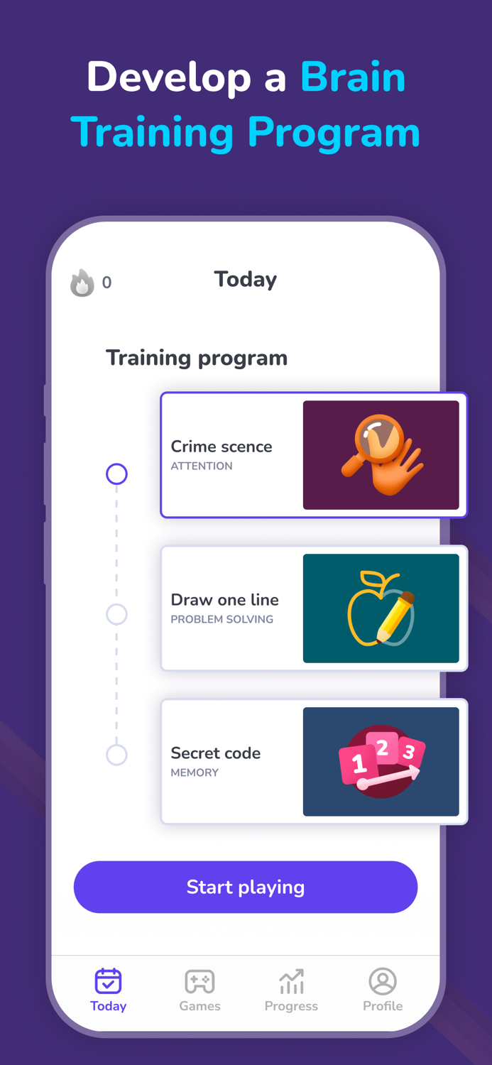 Brain X - Brain Training Game