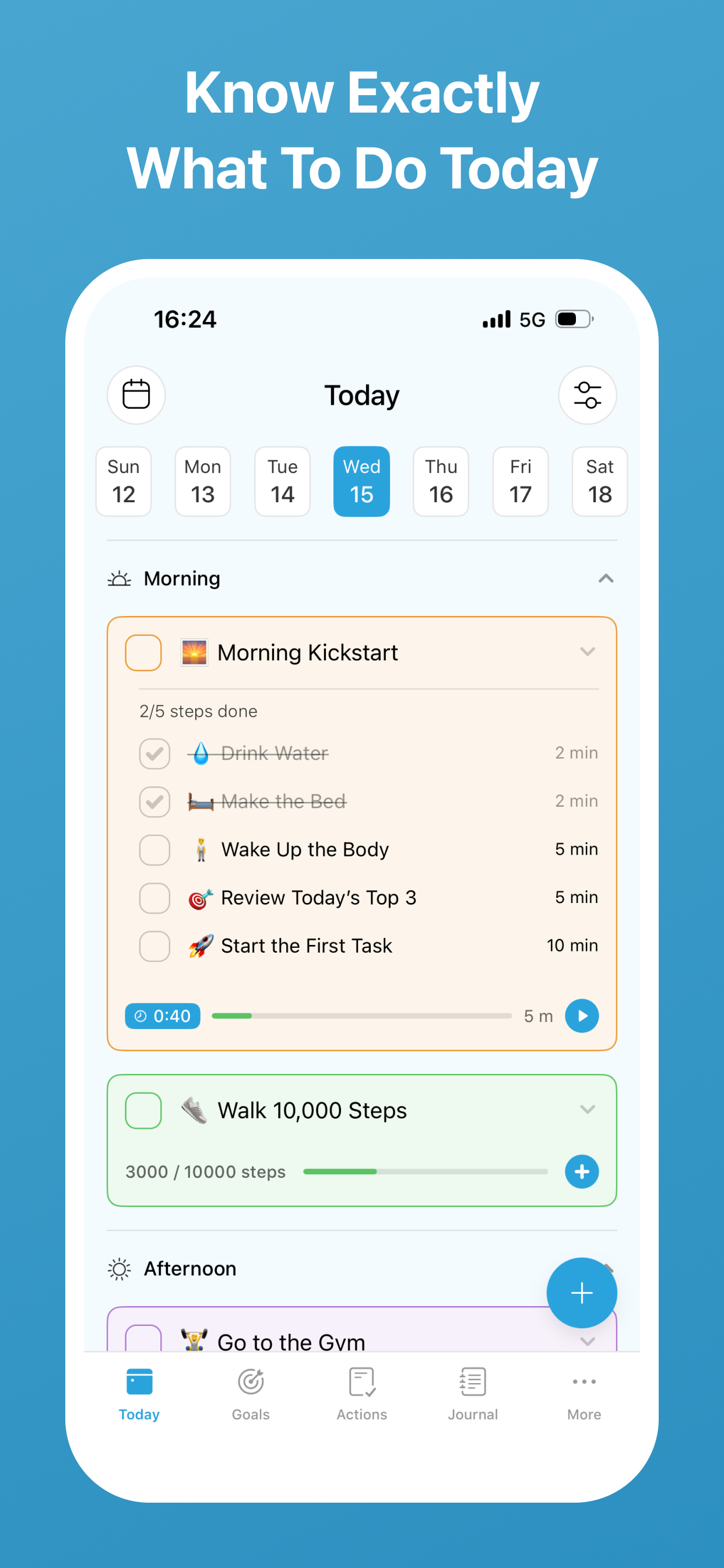 Goal Tracker & Daily Planner