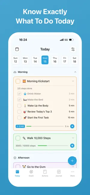Goal Tracker & Daily Planner screenshot 3