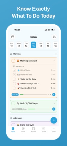 Goal Setting Tracker Planner screenshot