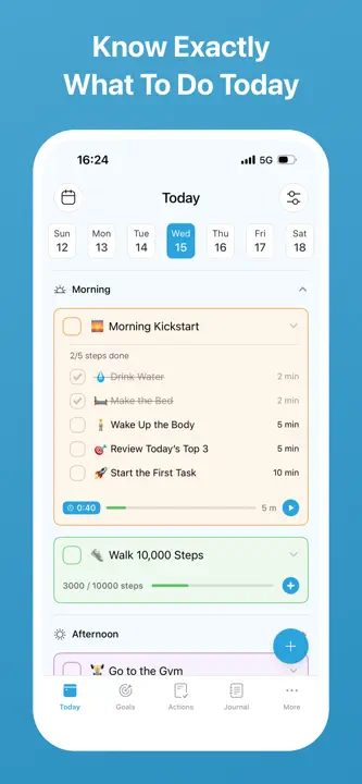 Goal Tracker & Daily Planner: Screenshot 3 von 10