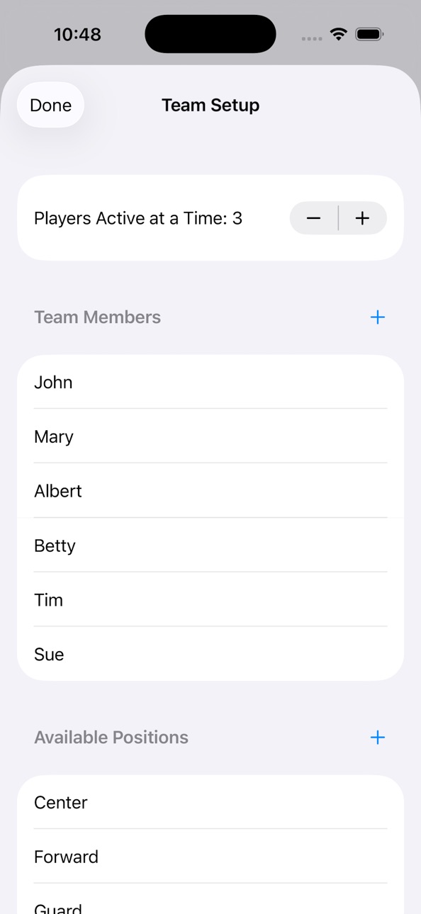 iPhone screenshot