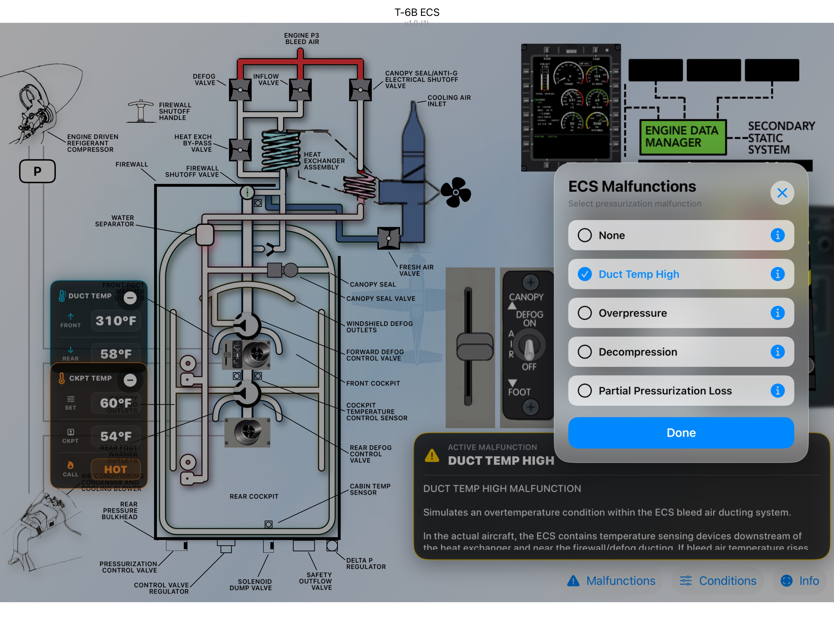 T-6B ECS Trainer screenshot 3