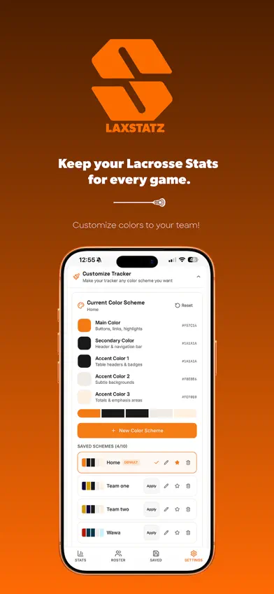 Laxstatz :: Lacrosse Stats screenshot 4