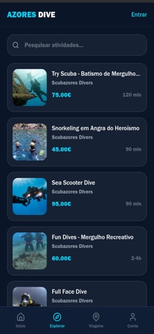 AzoresDive screenshot