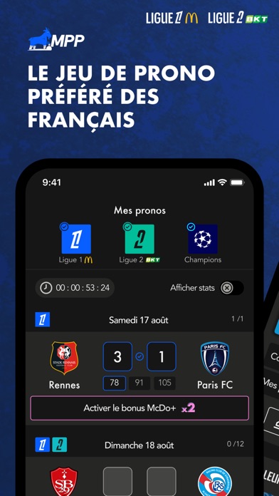 Screenshot #1 pour Mon Petit Prono