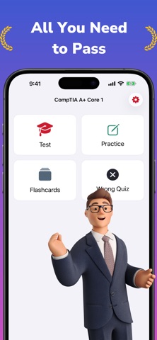 CompTIA Test + Screenshot 4 of 6