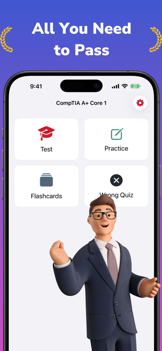 CompTIA Test + Screenshot 4 of 6