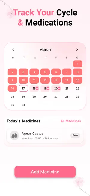 Period Tracker: Ovulation Flow screenshot 2