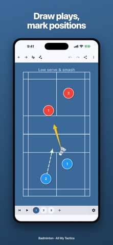 All My Tactics - Badminton iPhone screenshot
