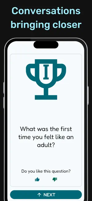 Conversation cards: group game screenshot 1