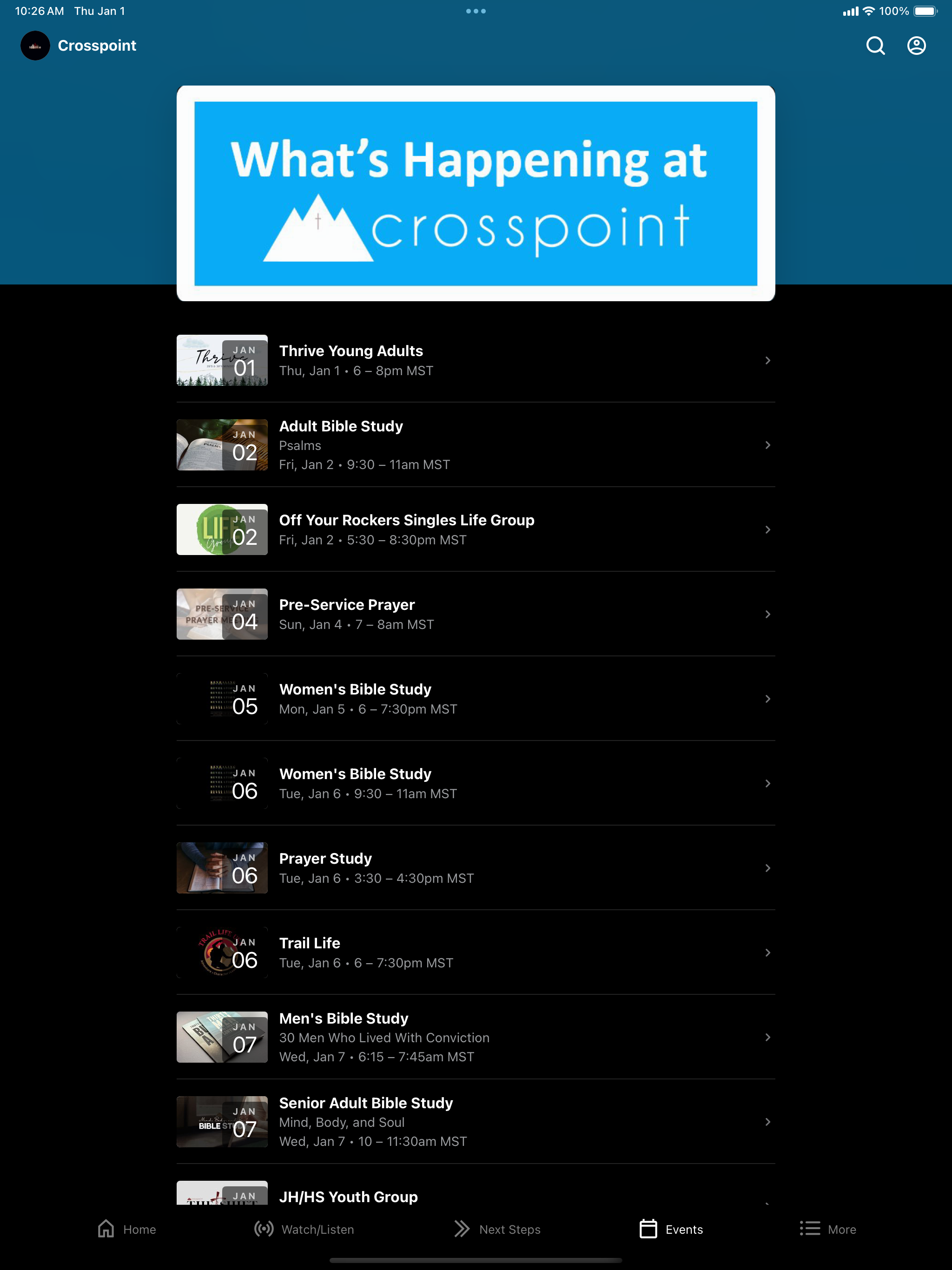 Crosspoint Church Missoula screenshot 9