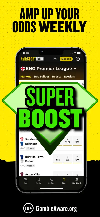 Screenshot 5 di 6 di talkSPORT BET: Sports & Casino