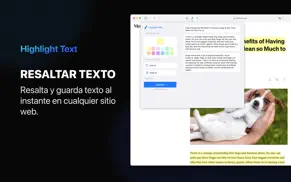 highlight text for safari iphone capturas de pantalla 1