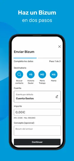 Captura de pantalla de CaixaBankNow・Tu Banco Móvil en iPhone 4