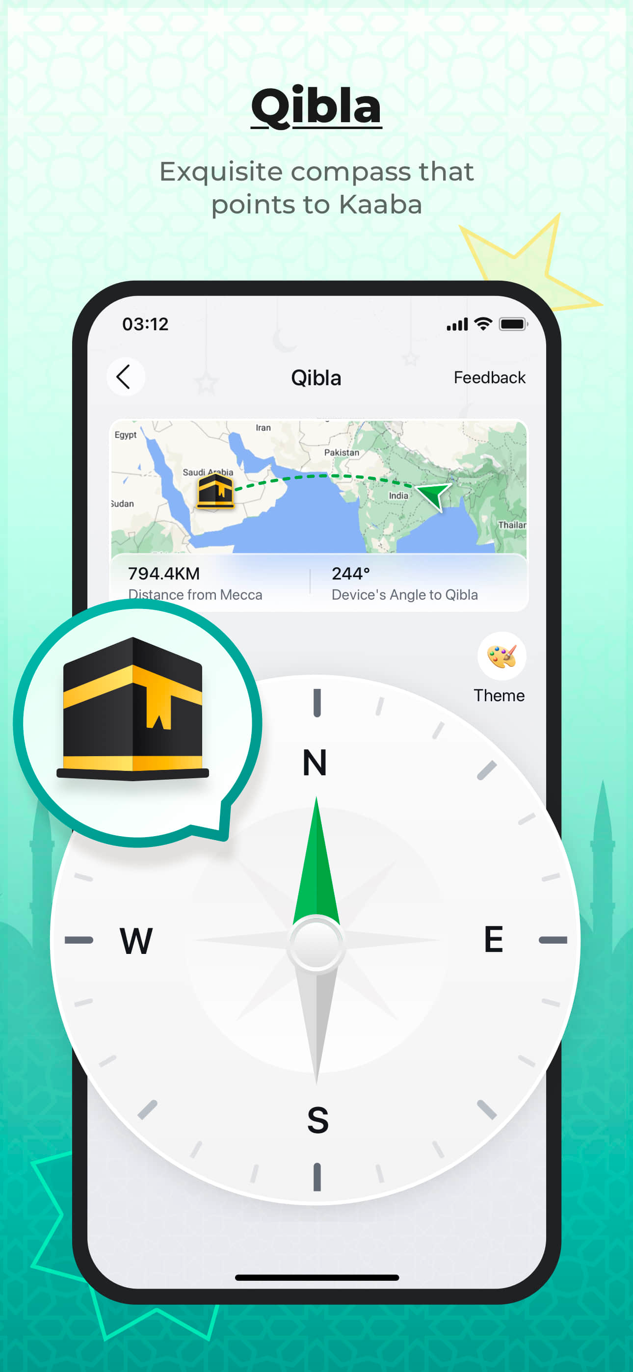 WeMuslim: Muslim, Prayer&Qibla