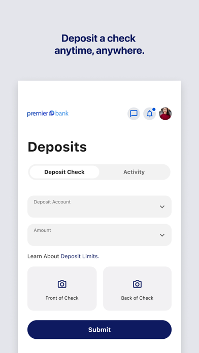 Your Premier Bank Mobile Screenshot