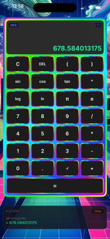 Glo-CALCULATO Screenshot 4 of 5