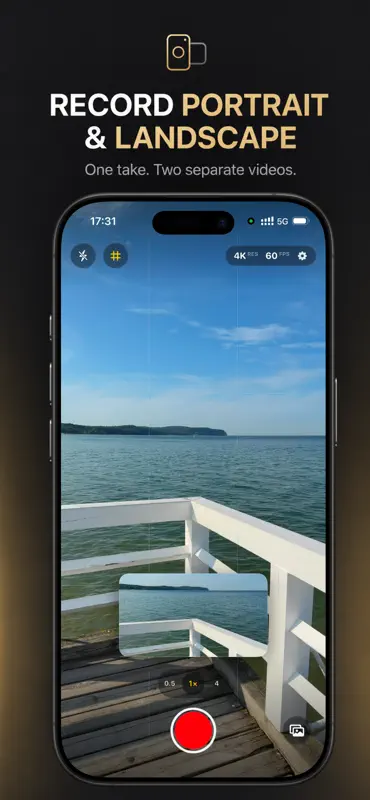 AspectTake: Dual Format Camera screenshot 1 of 4