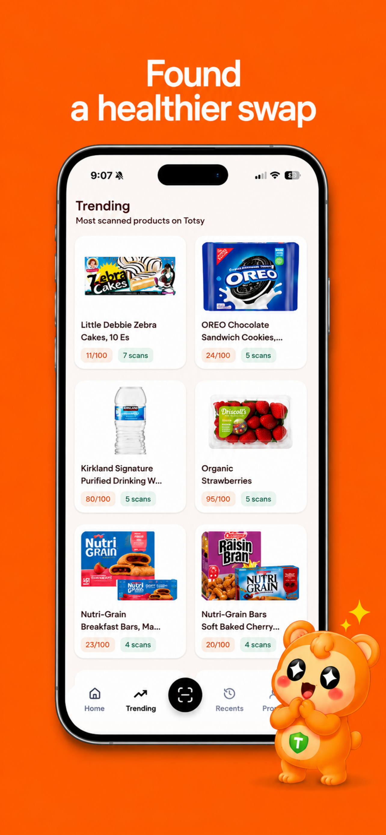 Totsy - Family Food Scanner