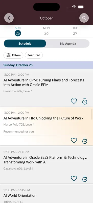 Oracle AI World screenshot 3 of 3