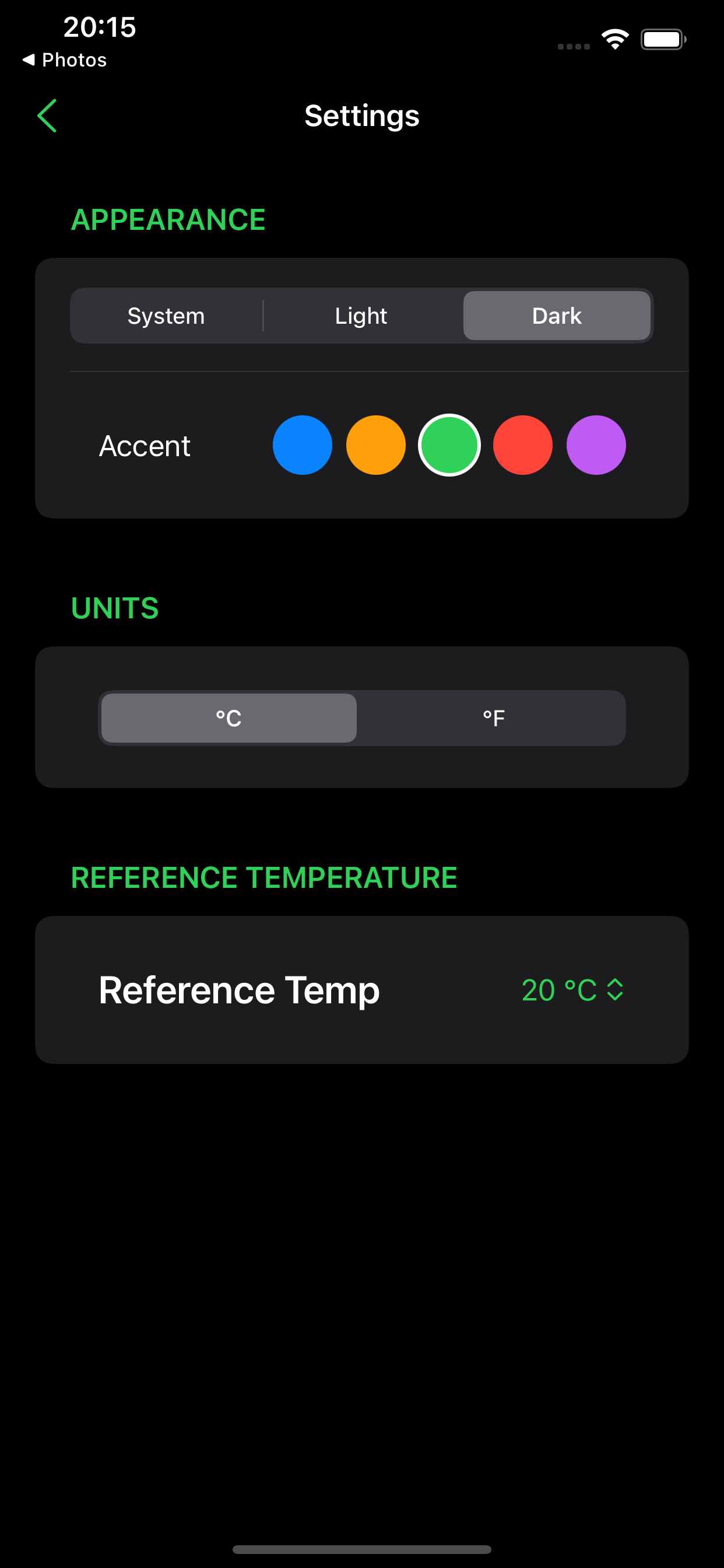 Thermal Growth: Offset Calc