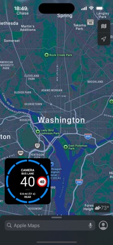 SpeedCam Smart Radar iPhone screenshot