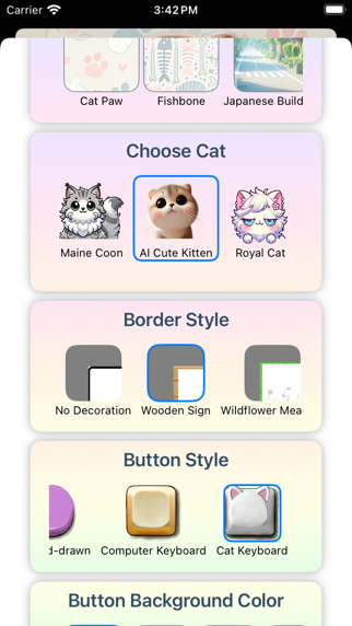 Screenshot #2 pour Happy Kitty Calculator