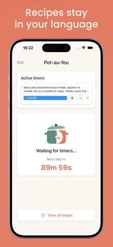 Cooking Timer – Step by Step Screenshot 4 of 4