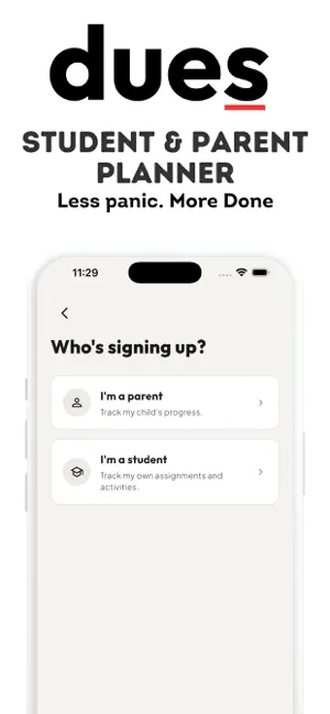 Dues Planner screenshot 1