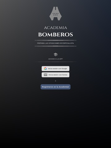 Academia Bombero Esp iPad screenshot