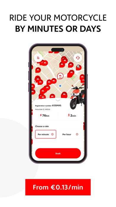 ACCIONA motosharing movilidad Screenshot