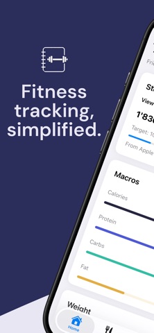 LiftDiary: Gym Log & Macros iPhone screenshot