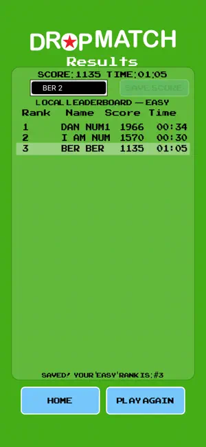 Drop Match Game screenshot 4