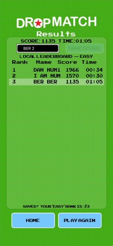 Drop Match Game Screenshot 4 of 4