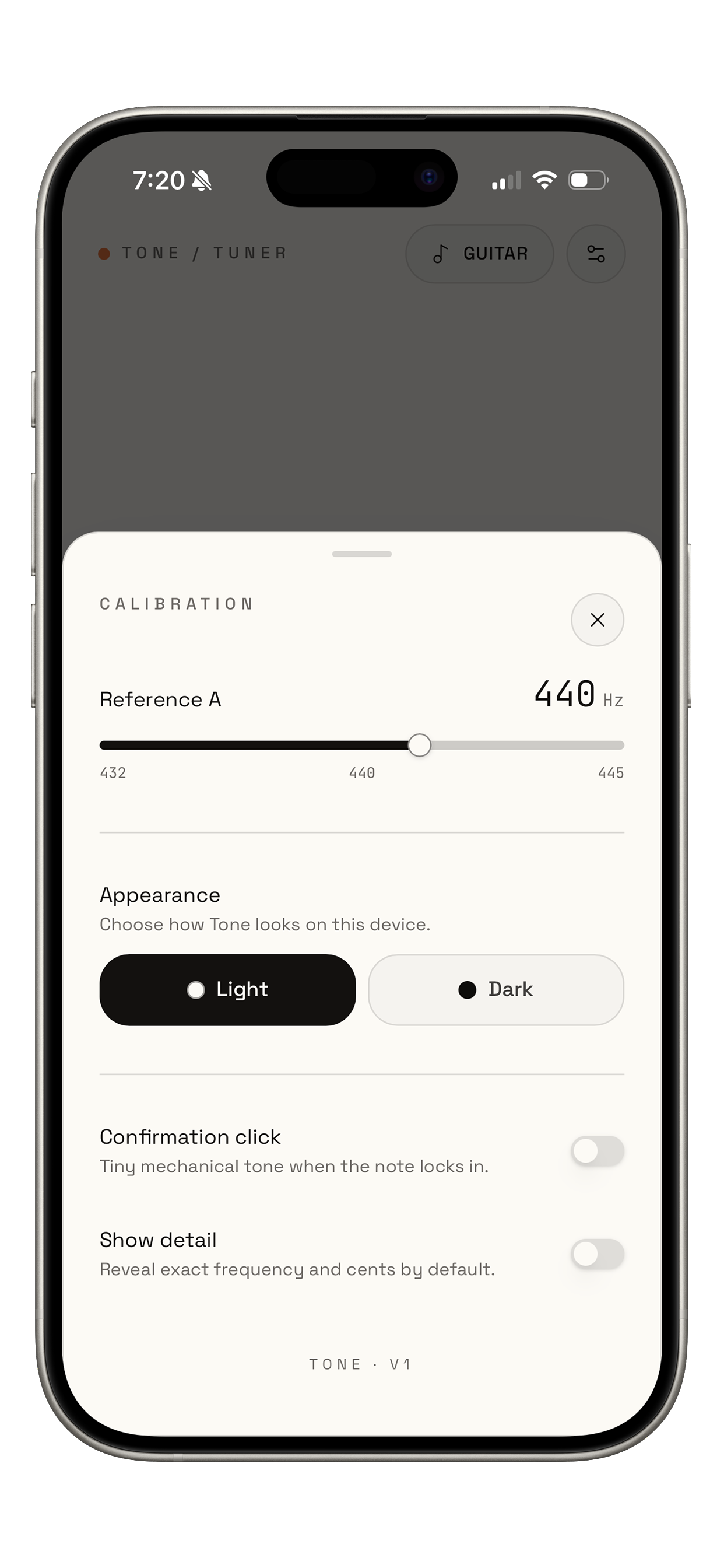 Precise Tuner screenshot 2