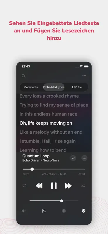 Evermusic Pro: Musikplayer screenshot 4 of 10