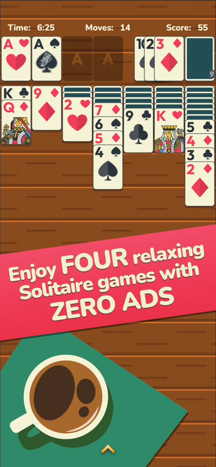 TimeOut Solitaire screenshot 1