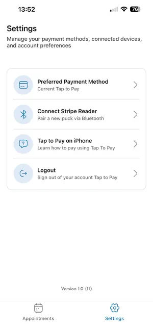 WriteUpp Pay screenshot 2