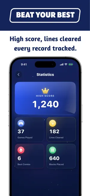 Simply Block Puzzle - No Ads screenshot 4