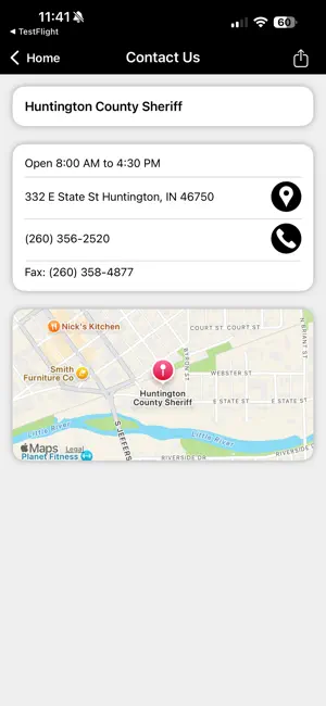 Huntington County Sheriff screenshot 2