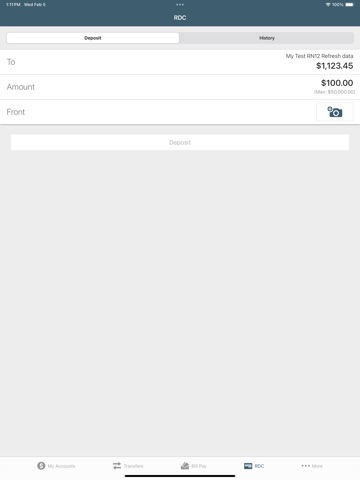 App screenshot