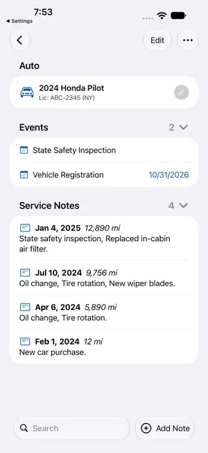 Auto Care Plus screenshot 1