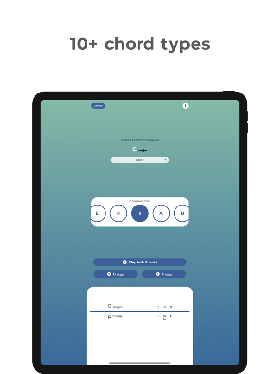 Negative Harmony - Simplified iPad screenshot 6 - Music app